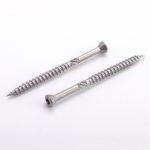 Torx flathode treskrue